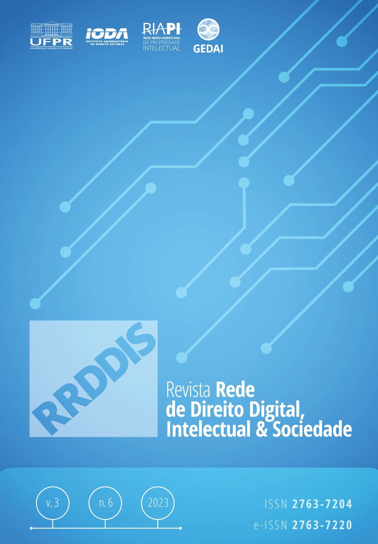 capa RRDDIS, Volume 3, Numero 6 de 2023.