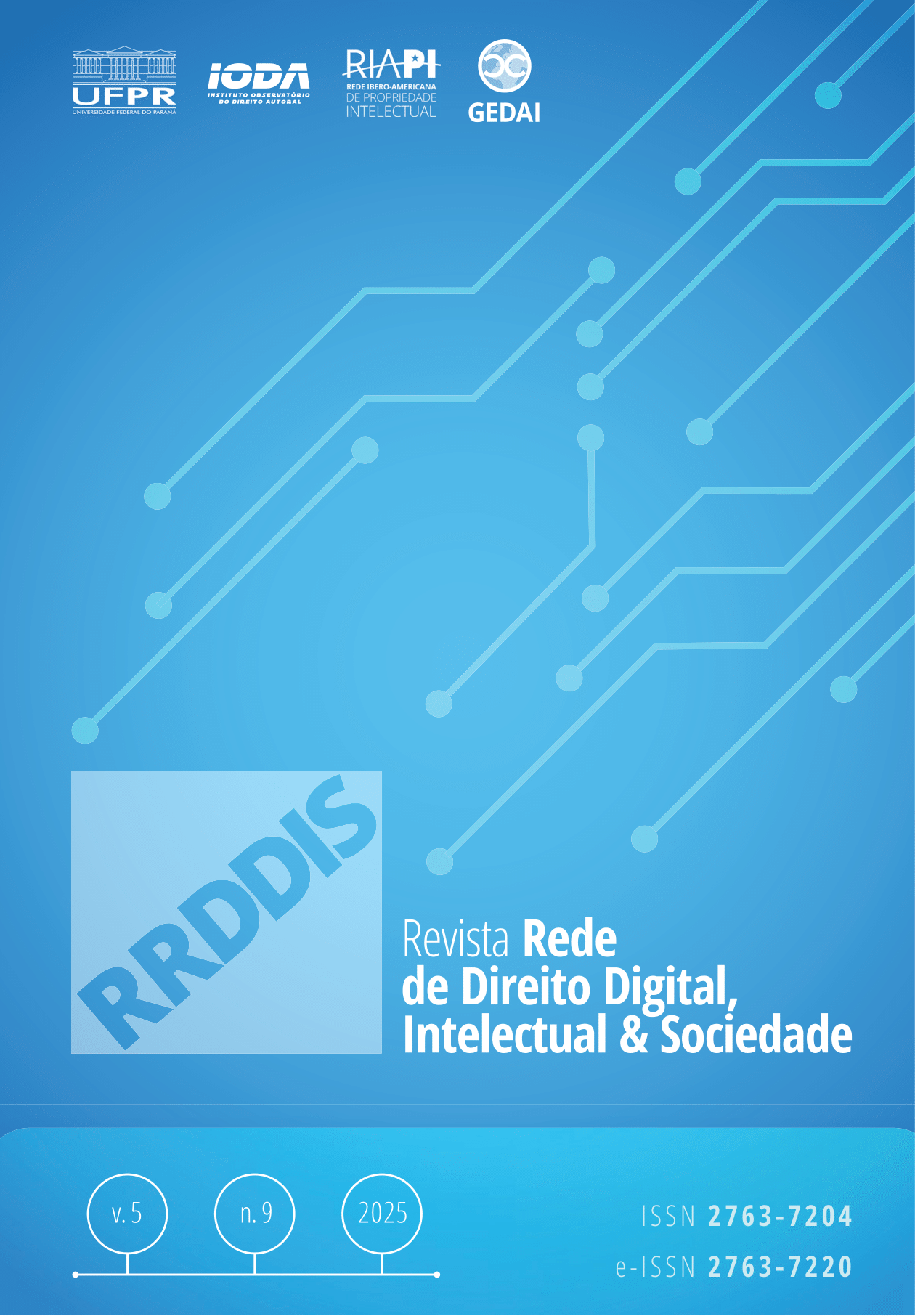 capa RRDDIS, Volume 5, Numero 9 de 2025