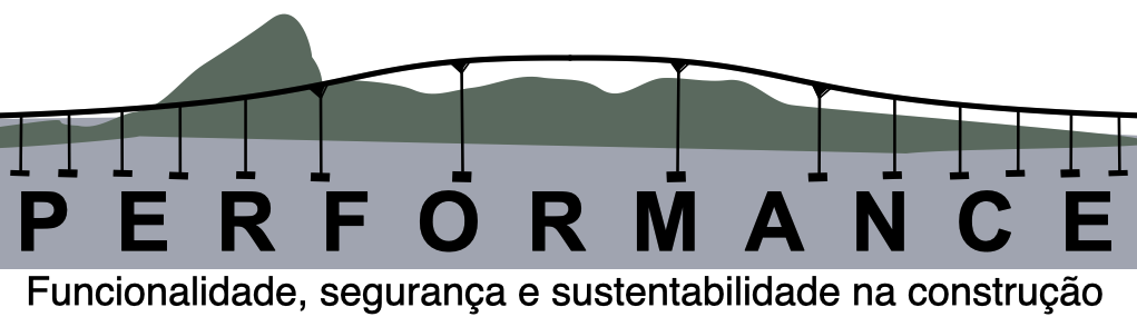 Banner com o título da revista: Performance - Funcionalidade, segurança e sustentabilidade. Imagem: ponte Rio-Niterói com Pão de Açúcar ao fundo. 