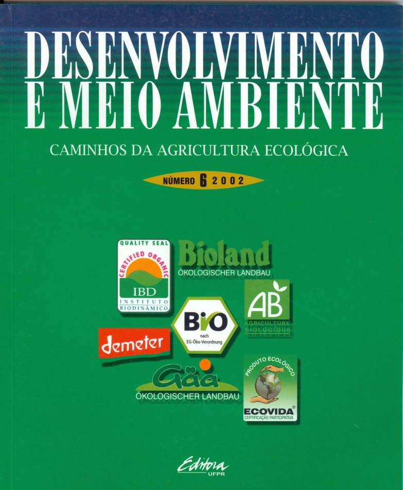 					View Vol. 6 (2002): Paths of Ecological Agriculture
				