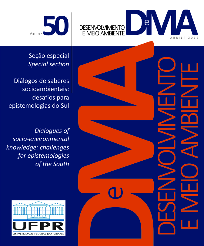 					View Vol. 50 (2019): Dialogues of Socio-Environmental Knowledge: challenges for epistemologies of the South
				